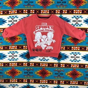 Marvel Spidey and His Amazing Friends Sweatshirt Graphic‎ Pullover 2T
